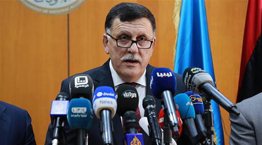 Libya's UN-backed Prime Minister-designate, Fayez al-Sarraj