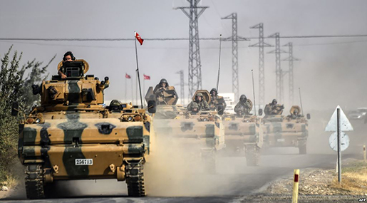 Turkish tanks in Syria 