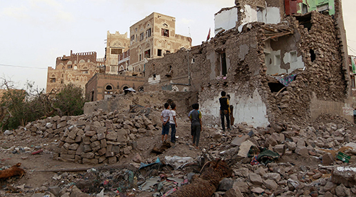 Yemen destruction 