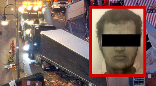 German Media Publishes Photo of Alleged Berlin Attack Suspect 