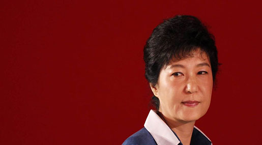 S Korean Ruling Party Urges Park to Quit in April 