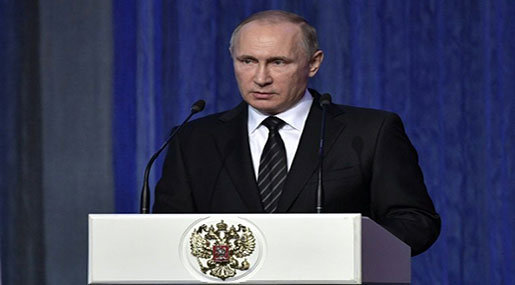 Putin Urges Strengthening Russia's Military Nuclear Potential