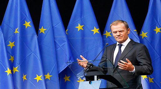 European Union President Donald Tusk