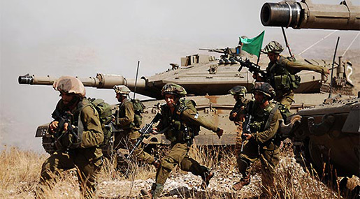 "Israeli" troops