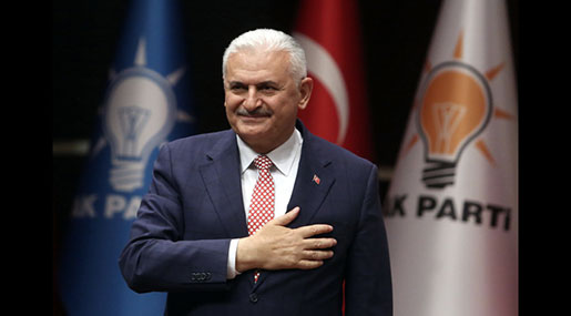 Turkey's incoming Prime Minister Binali Yildirim