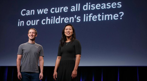 Mark Zuckerberg and his wife Perscilla Chan 