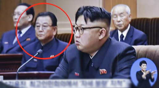 North Korean Vice premier for education Kim Yong-Jin 