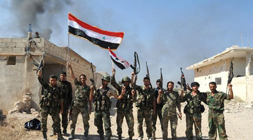 syrian army in aleppo