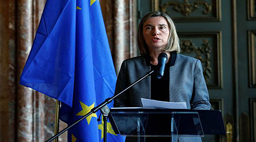 Mogherini: No Military Solution to Syria Crisis