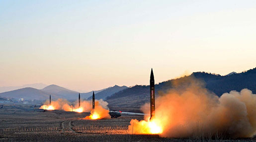 North Korea Test-Fires Ballistic Missile, Trump Says Regime Disrespected China