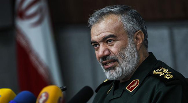 IRGC Navy Commander Rear Admiral Ali Fadavi