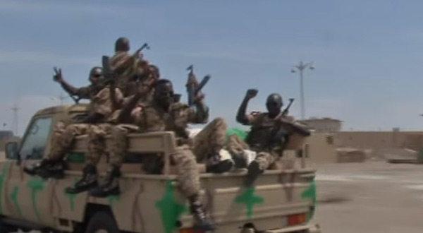 Sudanese troops in Yemen