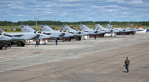 Russian warplanes