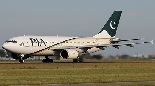 Pakistan International Airline plane 