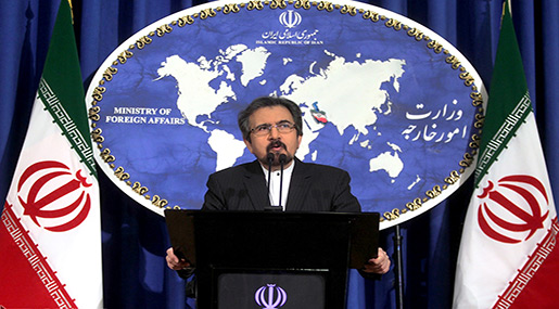 Iranian Foreign Ministry spokesman Bahram Qassemi