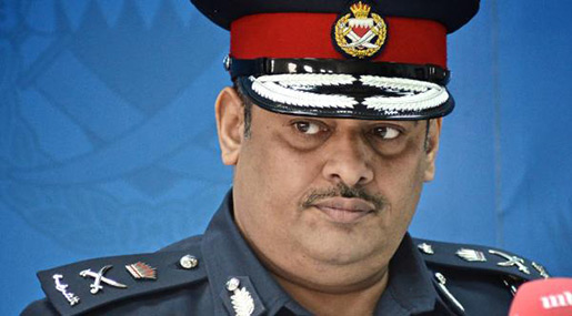 Bahrain chief of police, Tariq al-Hassan 
