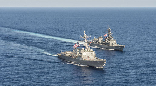 Beijing Opposes US Naval Patrols in South China Sea
