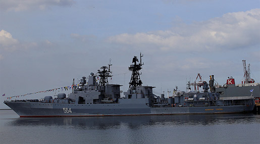 Russian Warships Dock in Philippines, Look Forward to Joint Drills 