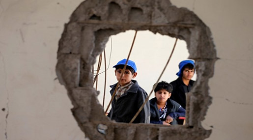 Saudi Airstrike at Yemeni School Martyrs Five