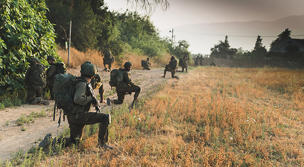 IOF soldiers in surprise drill
