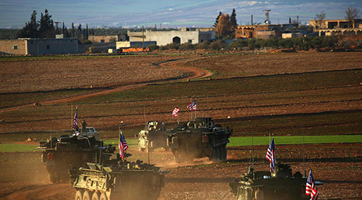 US troops in Manbij