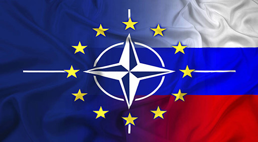 NATO-Russia flag