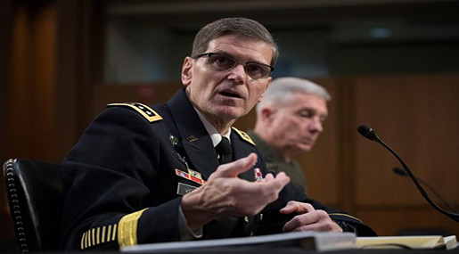 US Central Command Commander Army General Joseph Votel