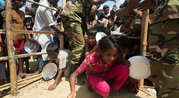 Rohingya children 