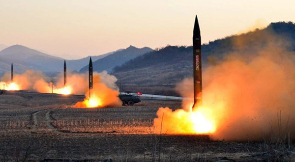 North Korean missiles 