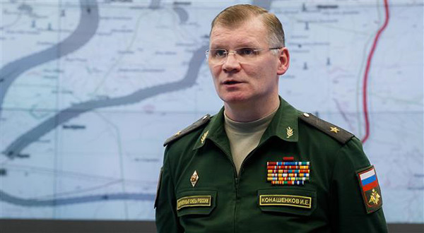Russian Defense Ministry spokesman Major General Igor Konashenkov