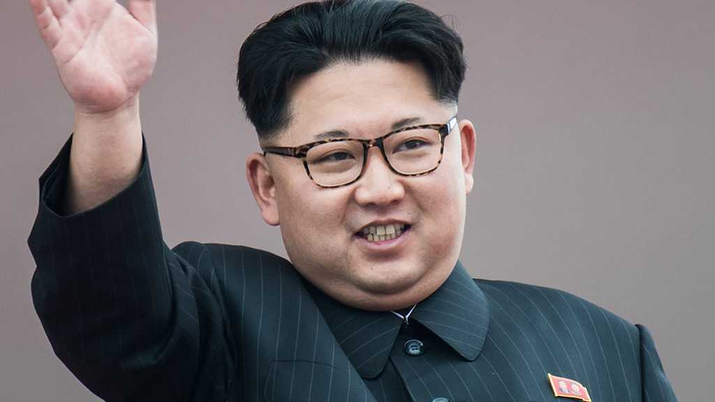 N Korea Leader Meets Syrian Delegation on Country’s 70th Anniv.