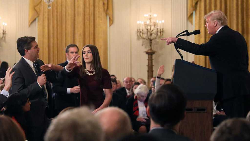 New Media Confrontation: WH Pulls CNN Correspondent Pass after Contentious News Conference