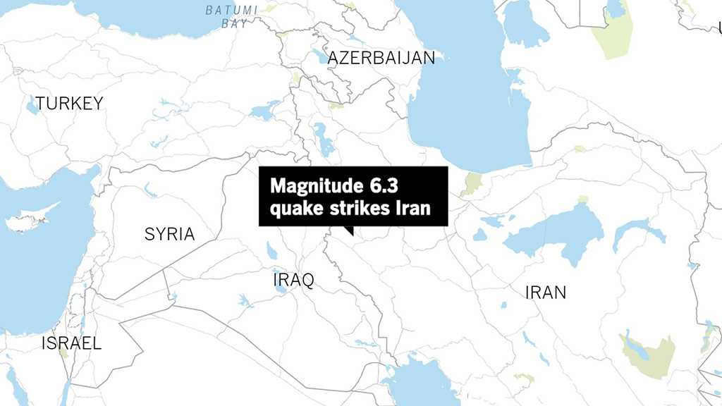 6.3 Magnitude Earthquake Strikes Iran-Iraq Border