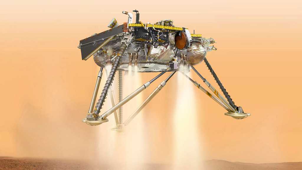 NASA Craft Lands on Mars after Perilous Journey