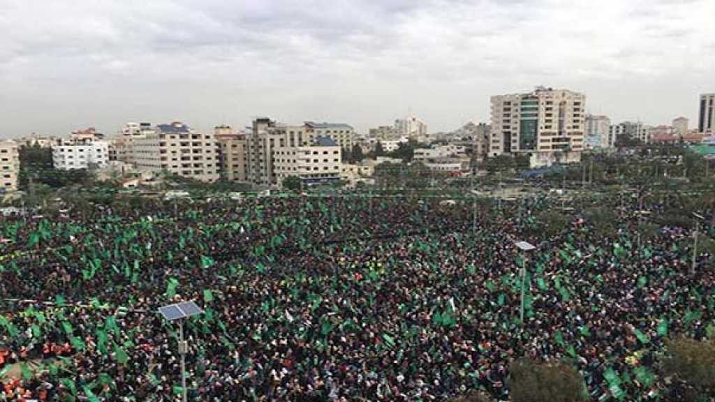 Hamas Marks Anniversary with Military Parade:  WB Resistance to End Occupation