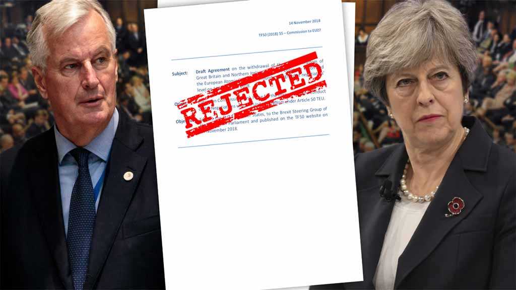 MPs Reject May’s Brexit Deal for a Second Time