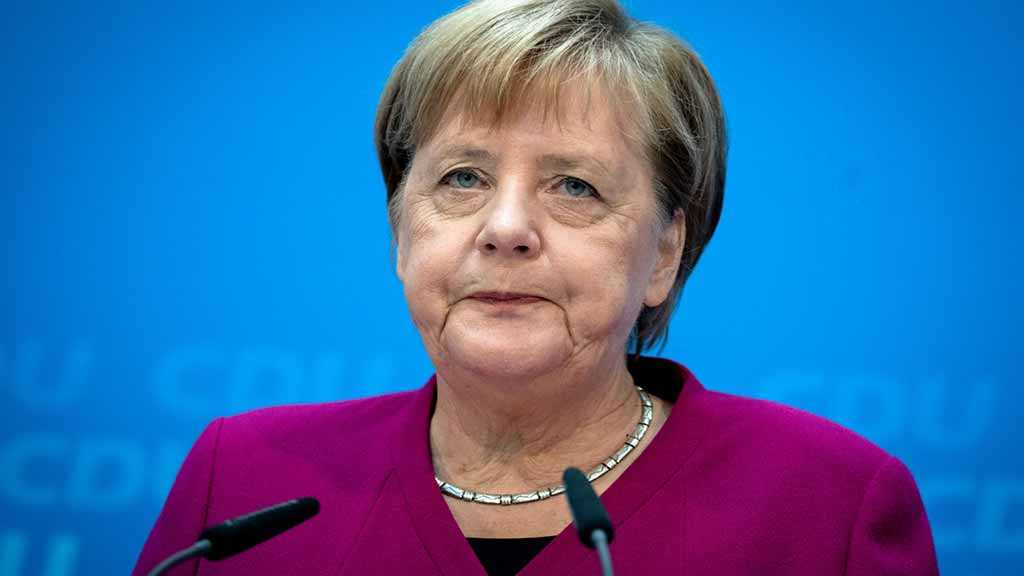 German Chancellor Merkel’s CDU Party Slumps in Poll