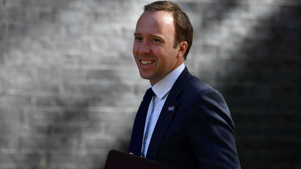 UK Health Minister Hancock Joins Race to Replace May As PM