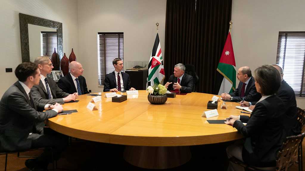 Jordan King Meets Kushner, Urges Formation of Palestinian State