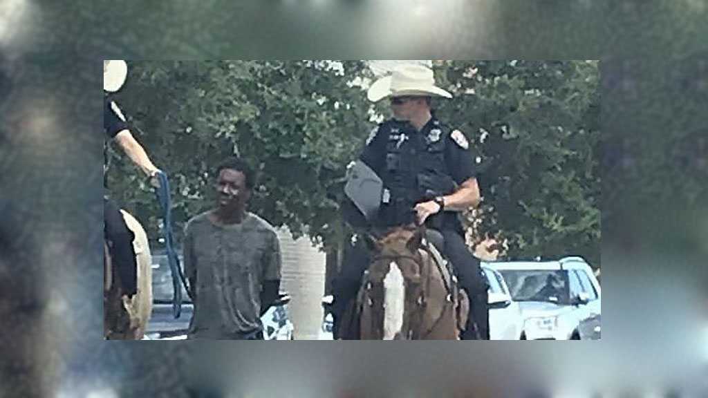 Racism to the Maximum: Outrage in US after Photo Showing Police Leading Black Man by a Rope Goes Viral