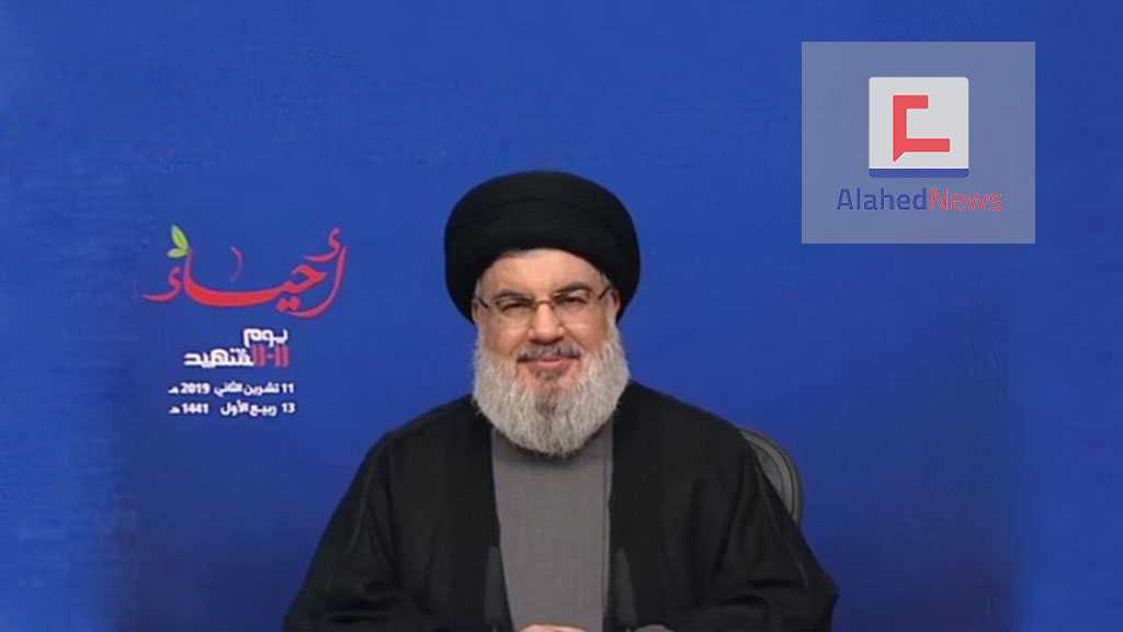 Sayyed Nasrallah: Meetings Are Ongoing to Form Gov’t, US Preventing Solution... Hezbollah Overloaded with Missiles