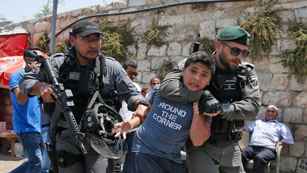 ‘Israel’ Abuses Most of 745 Child Detainees Arrested Since Start Of 2019