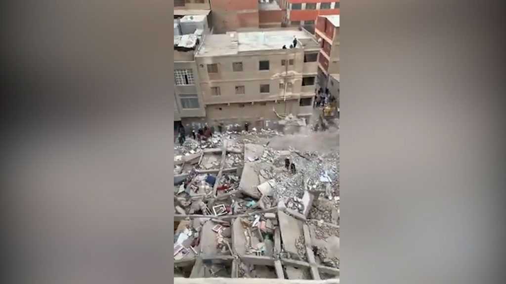 At Least Five Killed, 22 Injured in Egypt Building Collapse