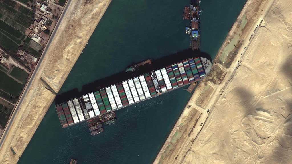 Total Costs of Suez Canal Blockade by Ever Given May Reach $1Bln