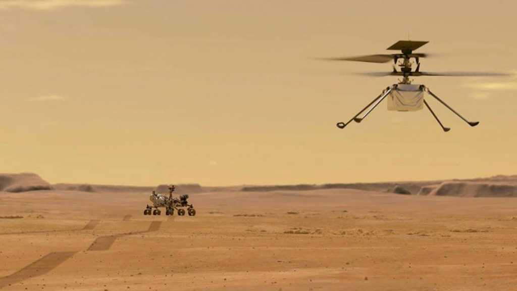 NASA’s Mars Helicopter Takes Flight, 1st for Another Planet