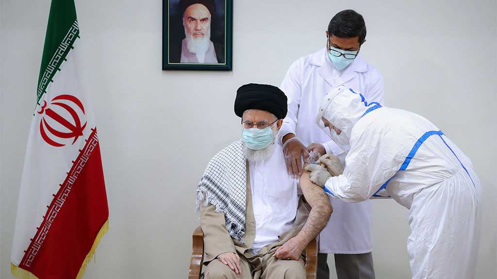 Imam Khamenei Receives Second Dose of Iran-made Coronavirus Vaccine