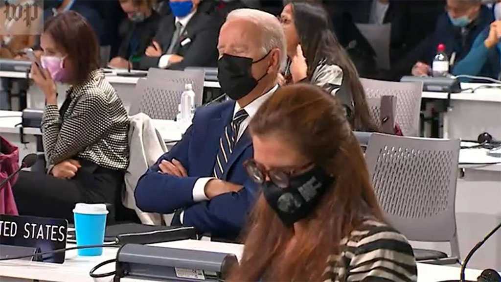 Joe Biden Appears To Fall Asleep During Speeches at Climate Summit