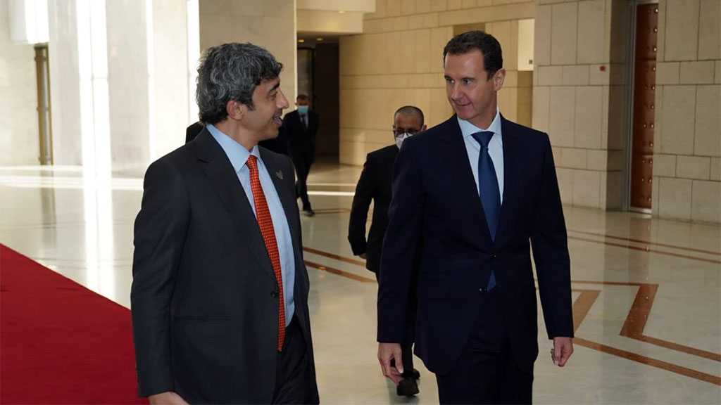 US ’Concerned’ By UAE FM Meeting with Syrian President