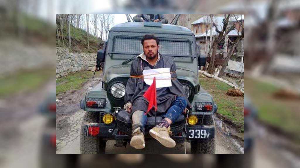 Indian Forces Use Kashmir Civilians as Human Shields