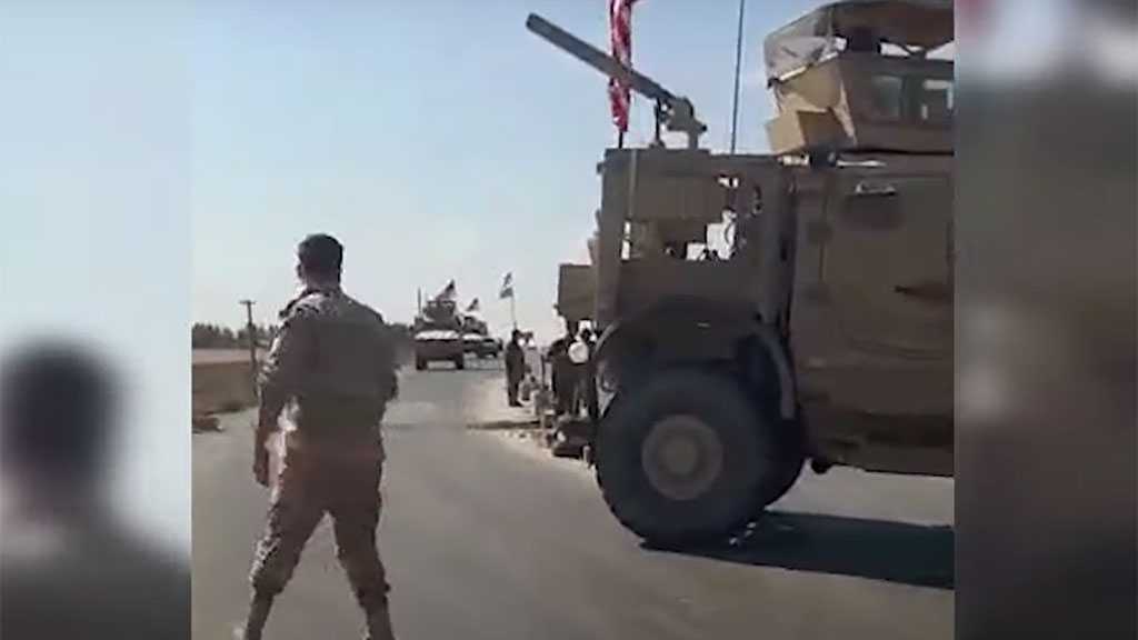 Syrian Soldiers Force US Military Convoy to Backtrack in Hasakah